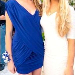 BCBG MAXAZRIA Size XS Royal Blue Dress. Worn once!